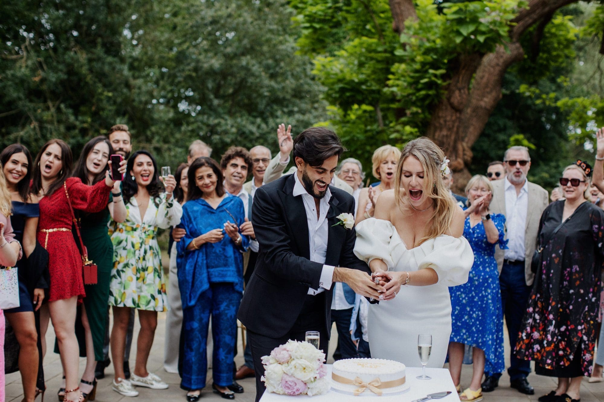 wedding photography at Orleans House Gallery