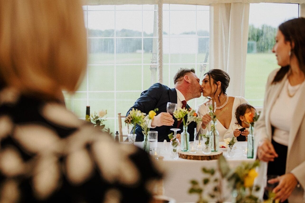 wedding at Shenley Cricket club
