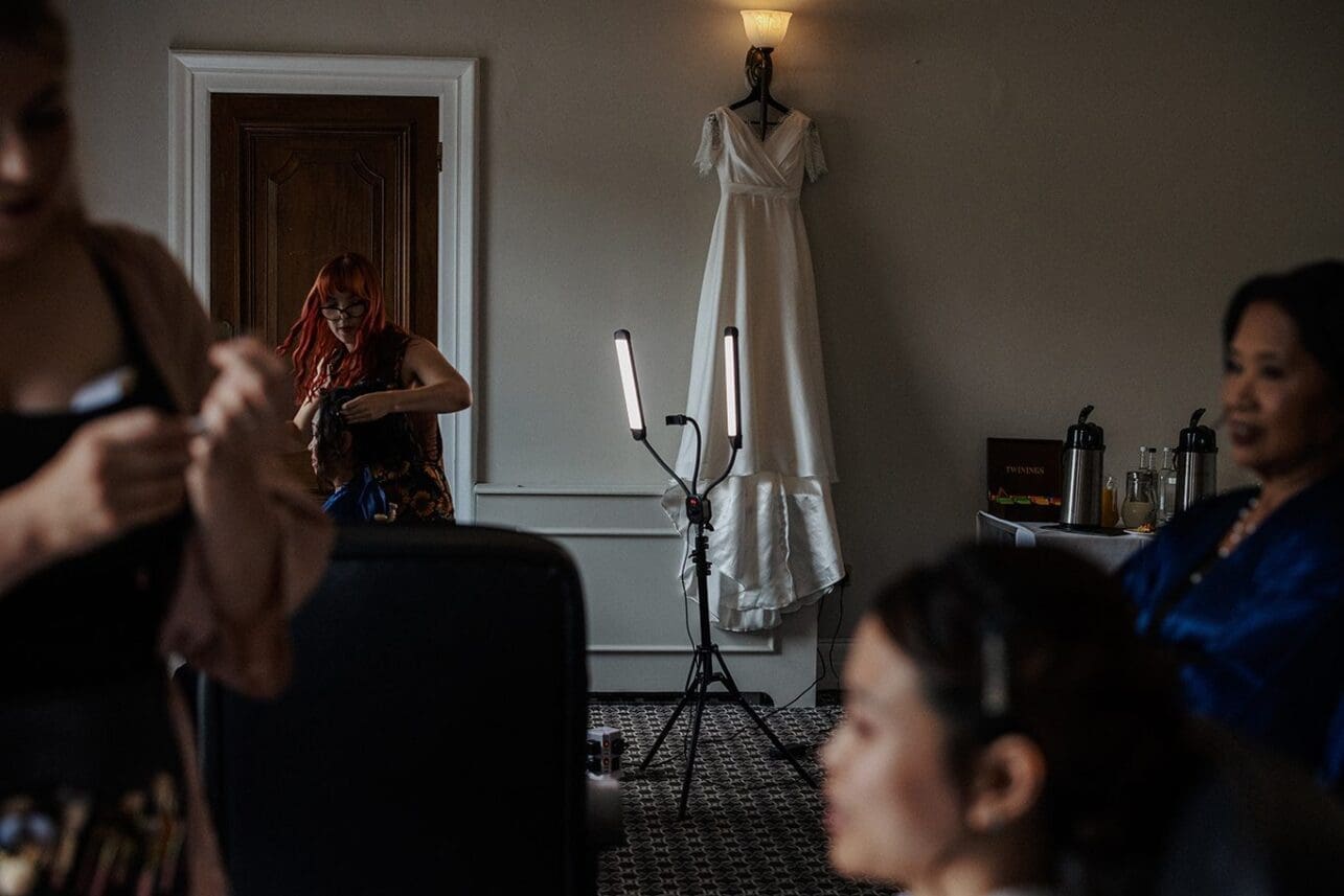 wedding photography at Hunton Park